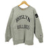 チャンピオン Champion 80s USA製 トリコタグ REVERSE WEAVE ROSLYN BULLDOGS 両面・袖プリント クルーネックスウェット メンズ import:XL